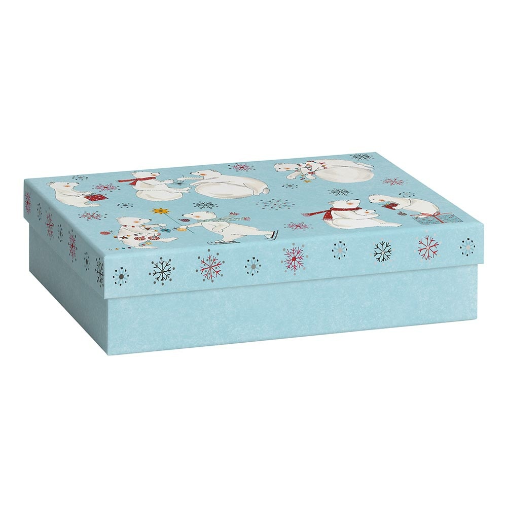 Gift box "Nebi" A5+ blue light