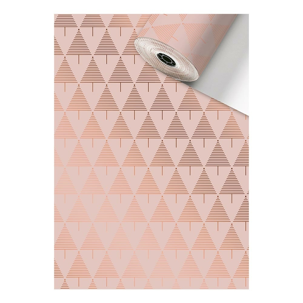 Geschenkpapier-Sécaré Rolle „Walo“ 0,50x100m rosa