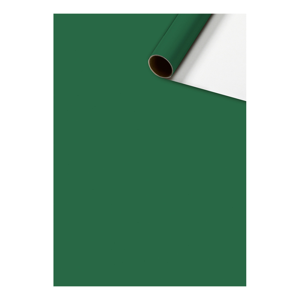 Geschenkpapier „Uni Plain“ 70 x 500 cm grün dunkel