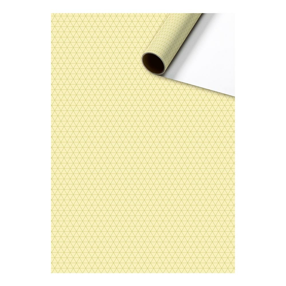 Geschenkpapier „Tama“ 70x200cm gelb hell