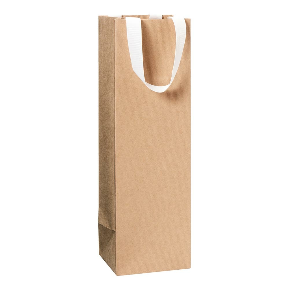 Gift bag „One Colour“ 11x105x36cm light brown