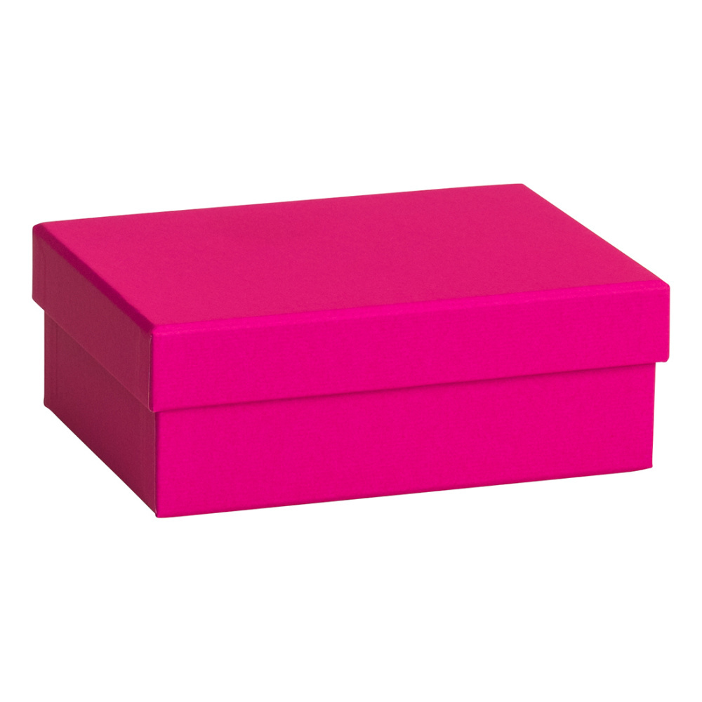 Geschenkbox „One Colour“ 12 x 16,5 x 6 cm pink