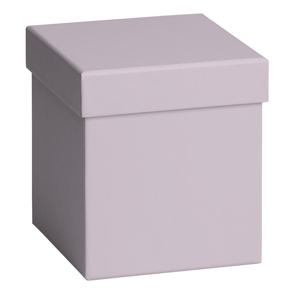 Geschenkbox "Uni Pure" 11x11x12cm lila