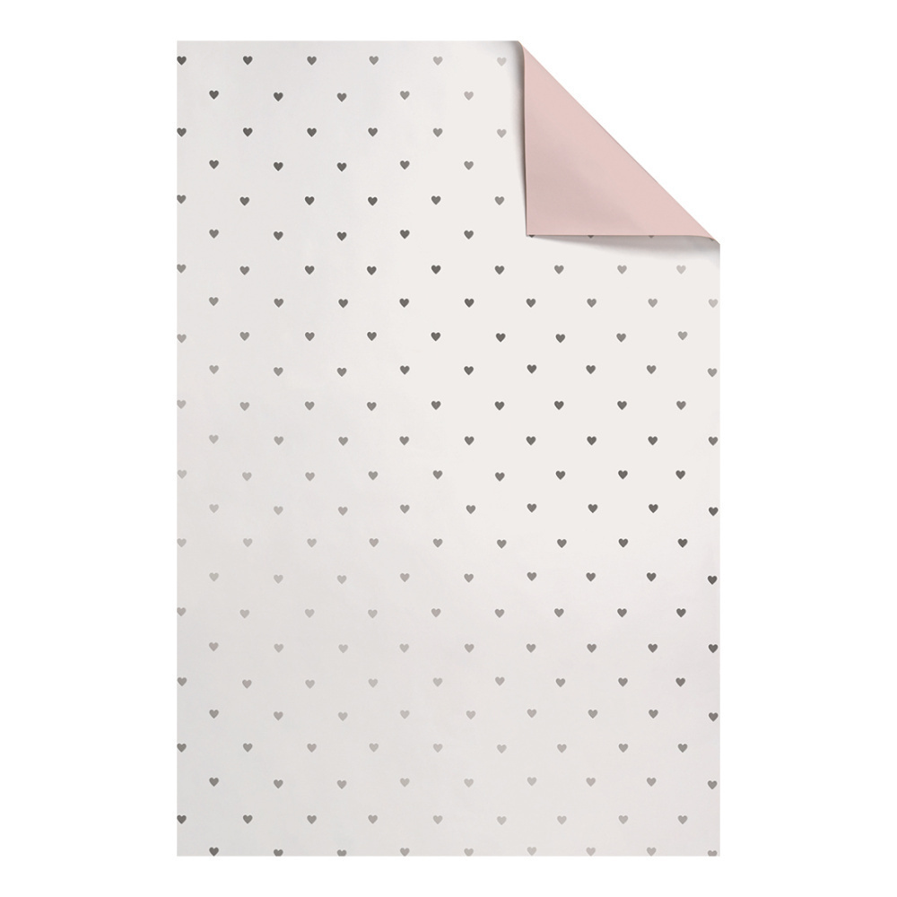 Wrapping paper sheet „Tess“ 100x70cm silver