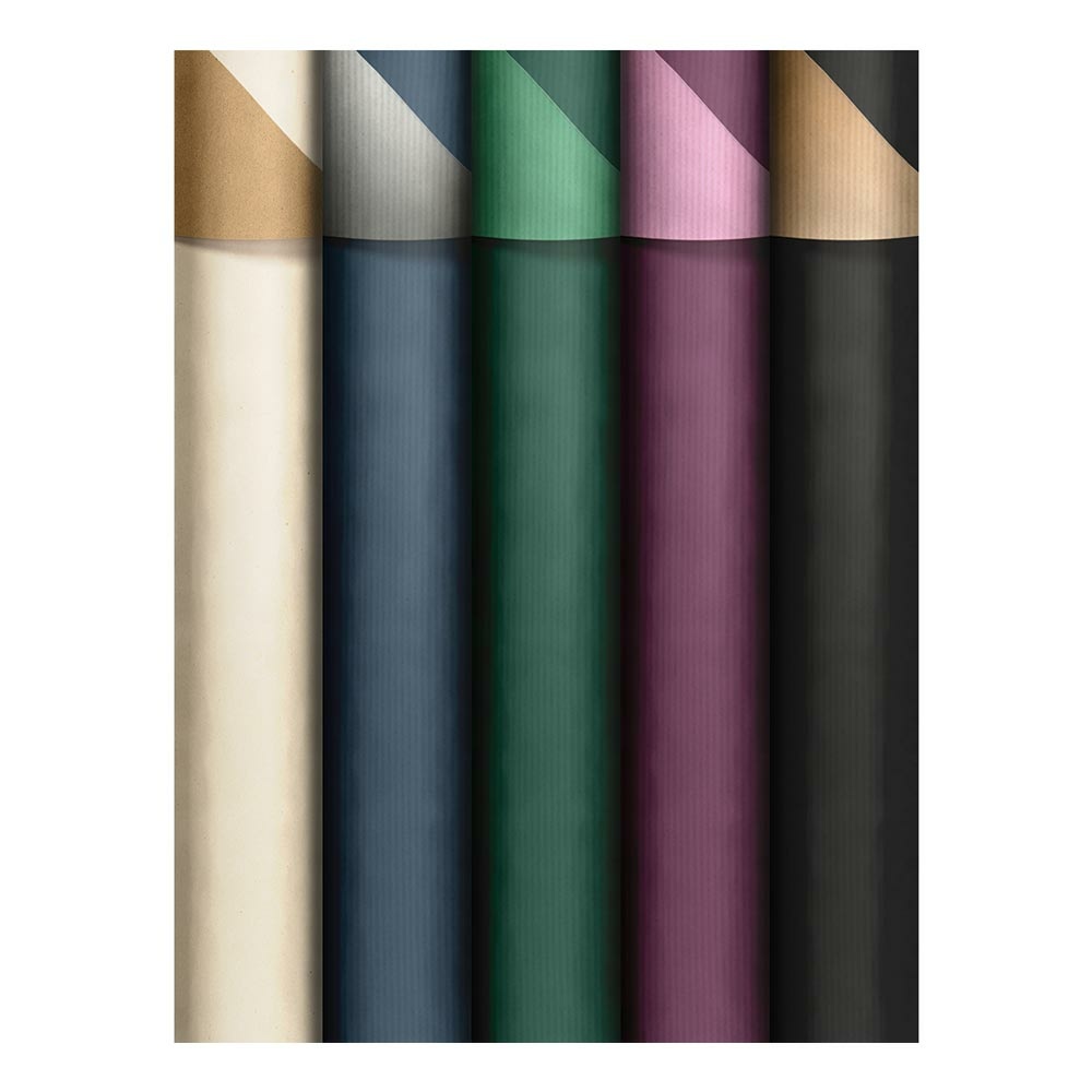 Wrapping paper assortment "Uni Double" 70x150cm 
