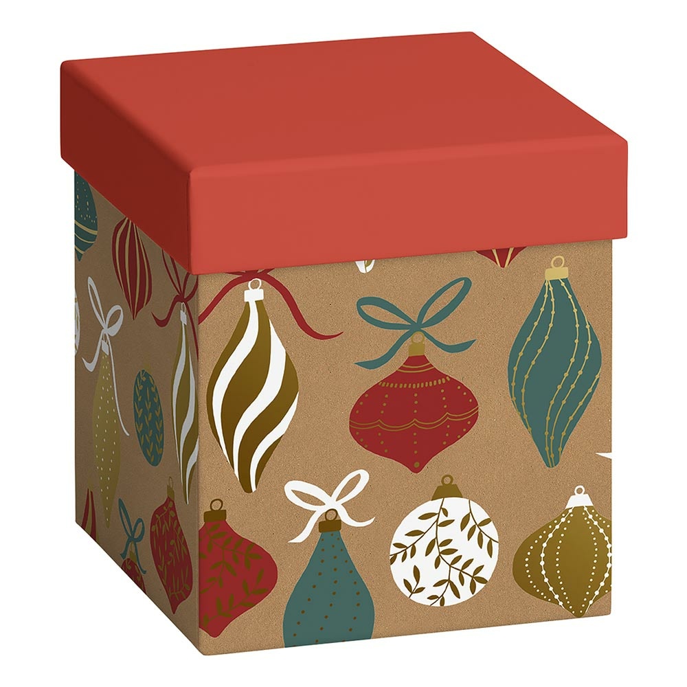 Gift box "Lorena" 11x11x12cm gold