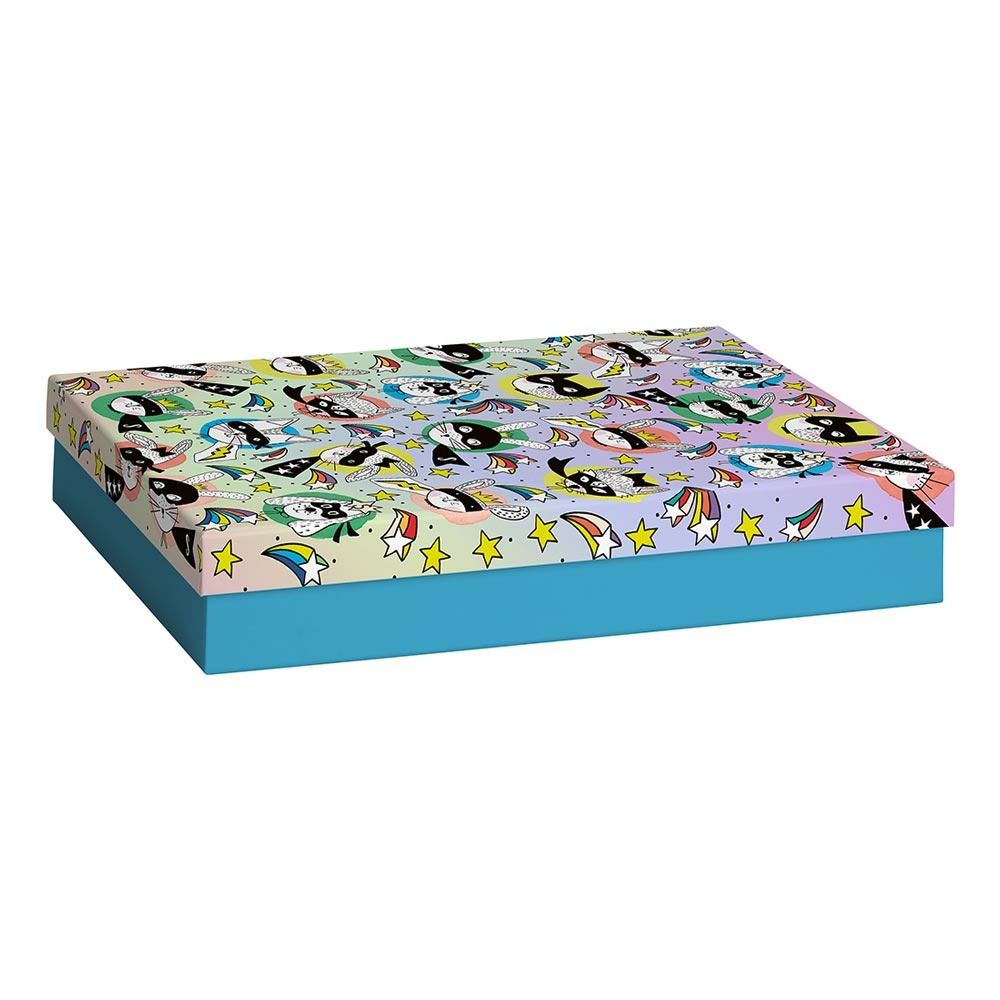 Gift box „Piper“ A4+ blue