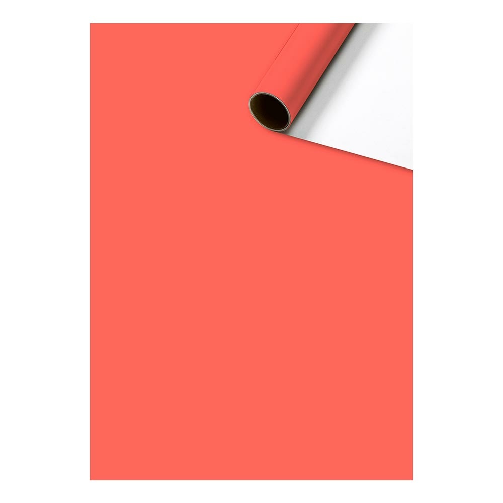 Papier cadeau „Uni Plain“ 70x200cm rouge clair