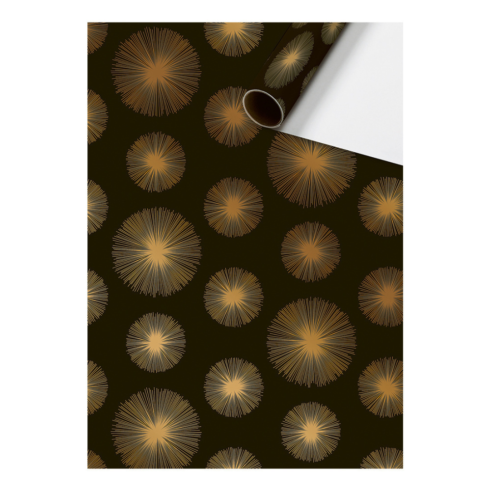 Geschenkpapier „Sol“ 70x150cm schwarz
