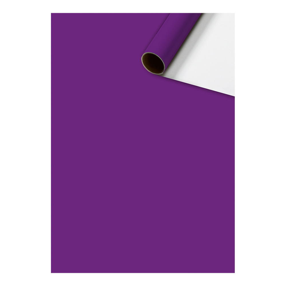 Wrapping paper „Uni Plain“ 70x200cm violet