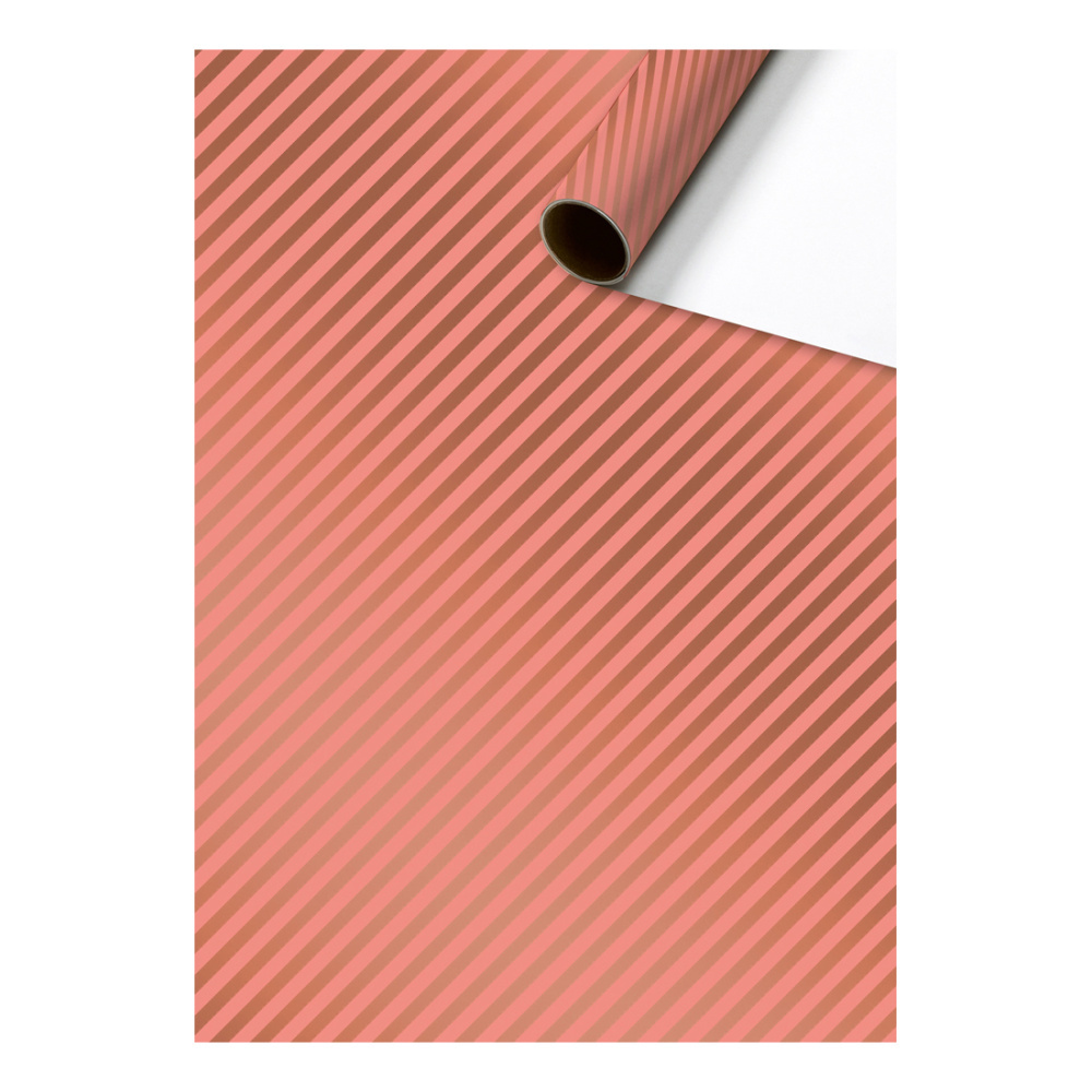 Geschenkpapier „Stribe“ 70 x 150 cm rosa