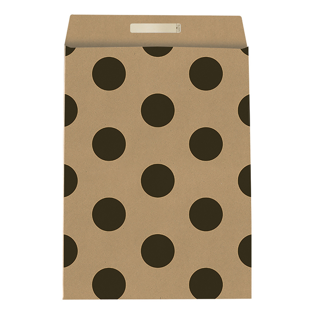 Envelope gift bags „Ting Dots“ 32x6x43 + 6cm black