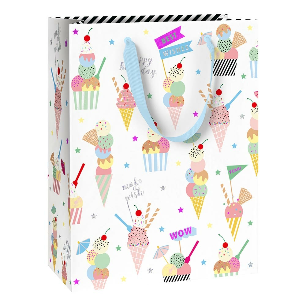 Gift bag  "Gelato" 23x13x30cm 