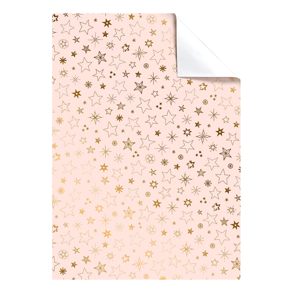 Geschenkpapier-Bogen „Alais“ 50 x 70 cm rosa hell