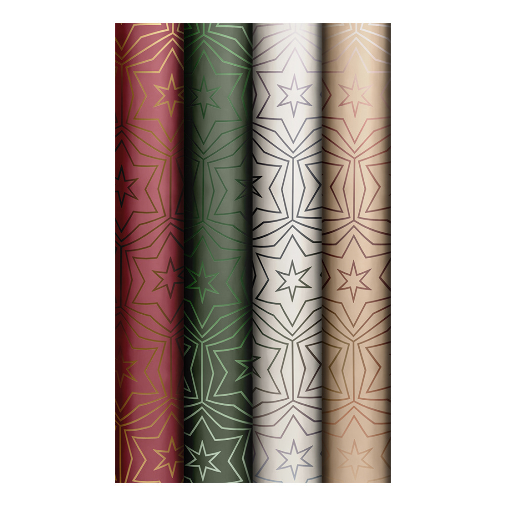 Wrapping paper assortment „Glamorous Christmas“ 70x150cm 