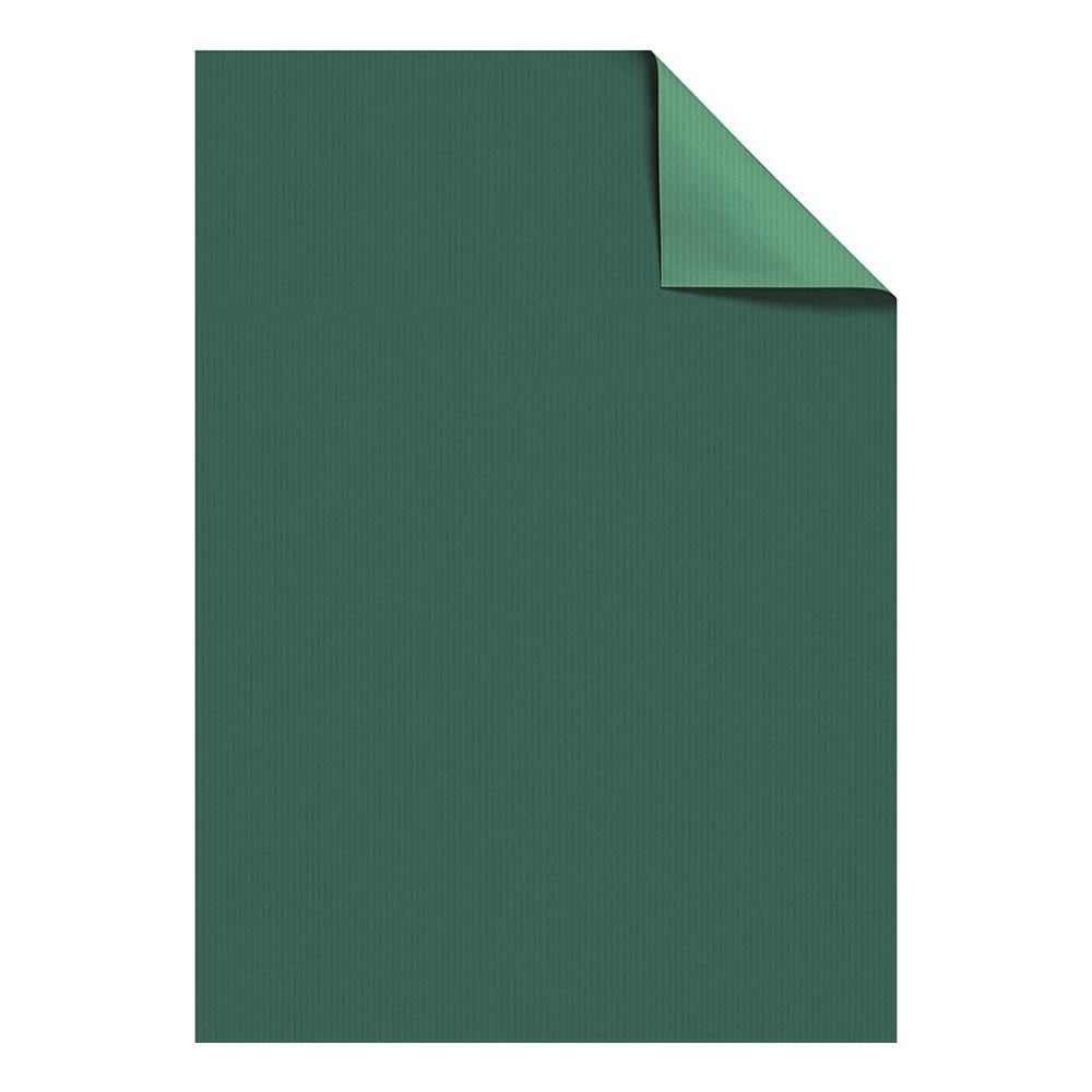 Geschenkpapier-Bogen "Uni Duplo" 70x100cm grün dunkel