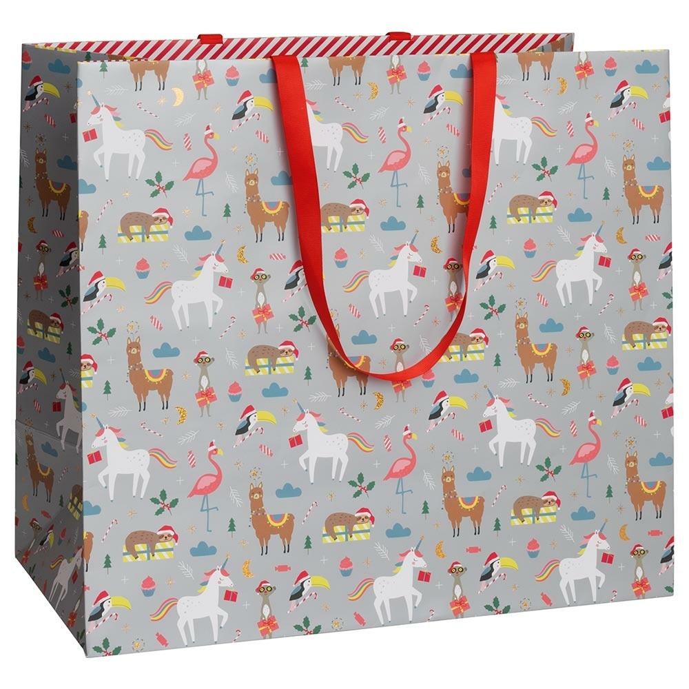 Geschenktasche „Jay“ 50x25x45cm silber Geschenktasche „Jay“ 50x25x45cm silber