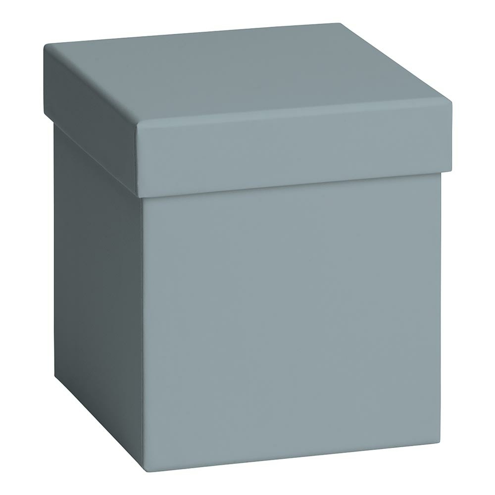 Geschenkbox "Uni Pure" 11x11x12cm blau