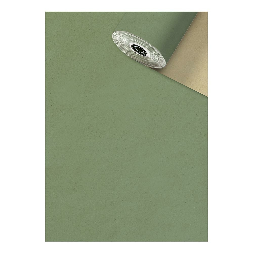 Geschenkpapier-Sécaré Rolle "Uni Gras" 0,7x150m grün