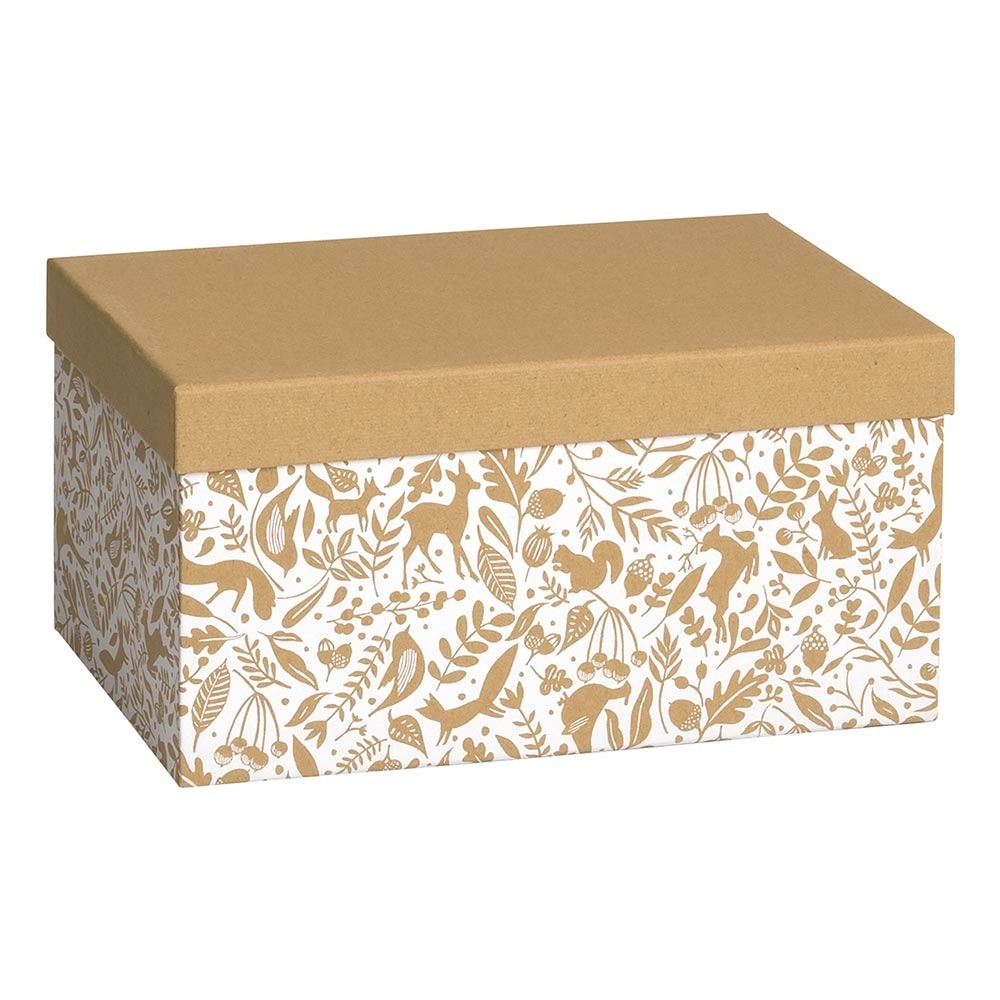 Geschenkbox „Ember“ 16,5x24x12cm A5+ weiss Geschenkbox „Ember“ 16,5x24x12cm A5+ weiss