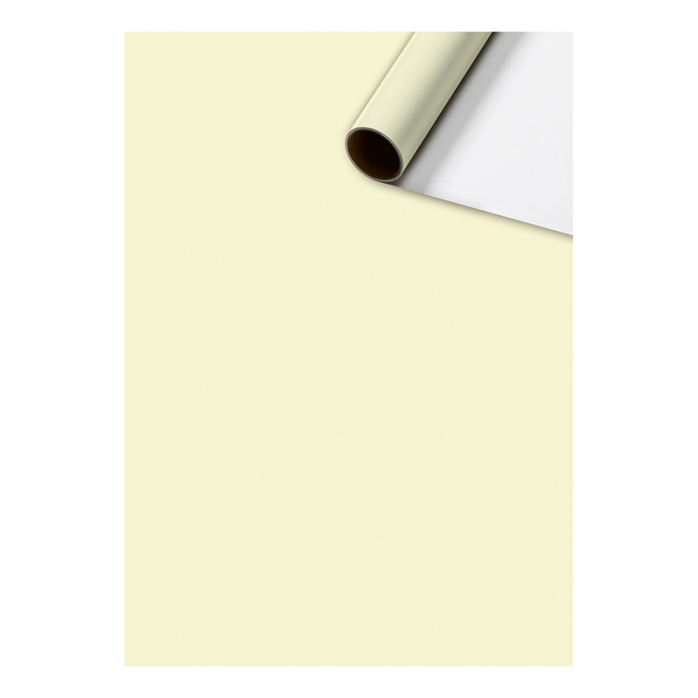 Geschenkpapier „Uni Plain“ 70 x 200 cm beige hell