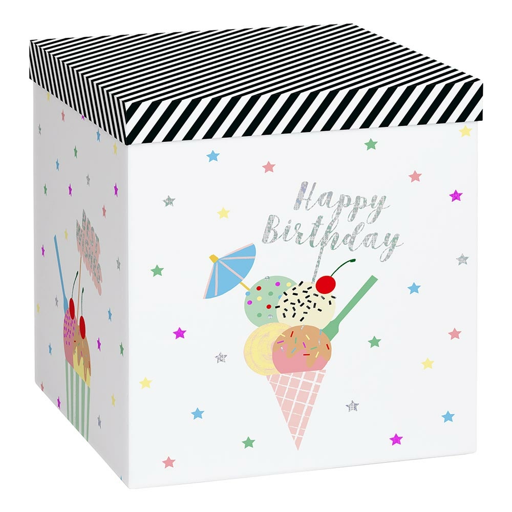 Gift box "Gelato" 23x23x24cm 