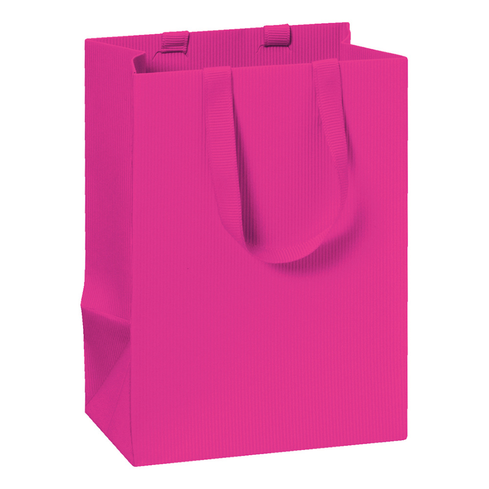 Geschenktasche „One Colour“ 10 x 8 x 14 cm pink