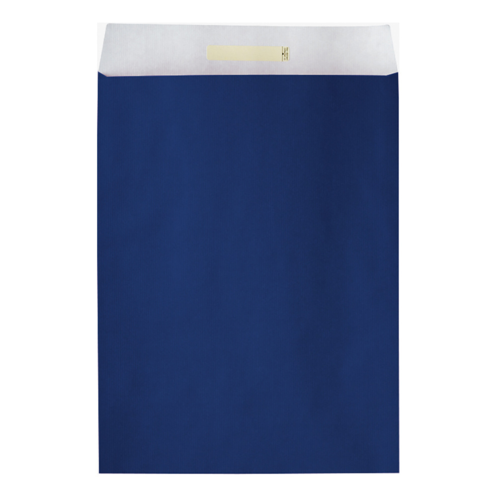 Geschenkbeutel „Uni Basic“ 32x6x43 + 6cm blau dunkel
