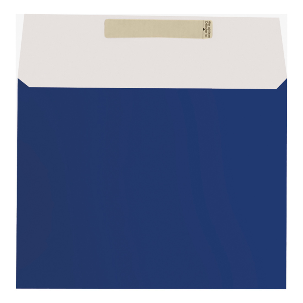 Geschenkbeutel „Uni Basic“ 21,7x16 + 6cm blau dunkel