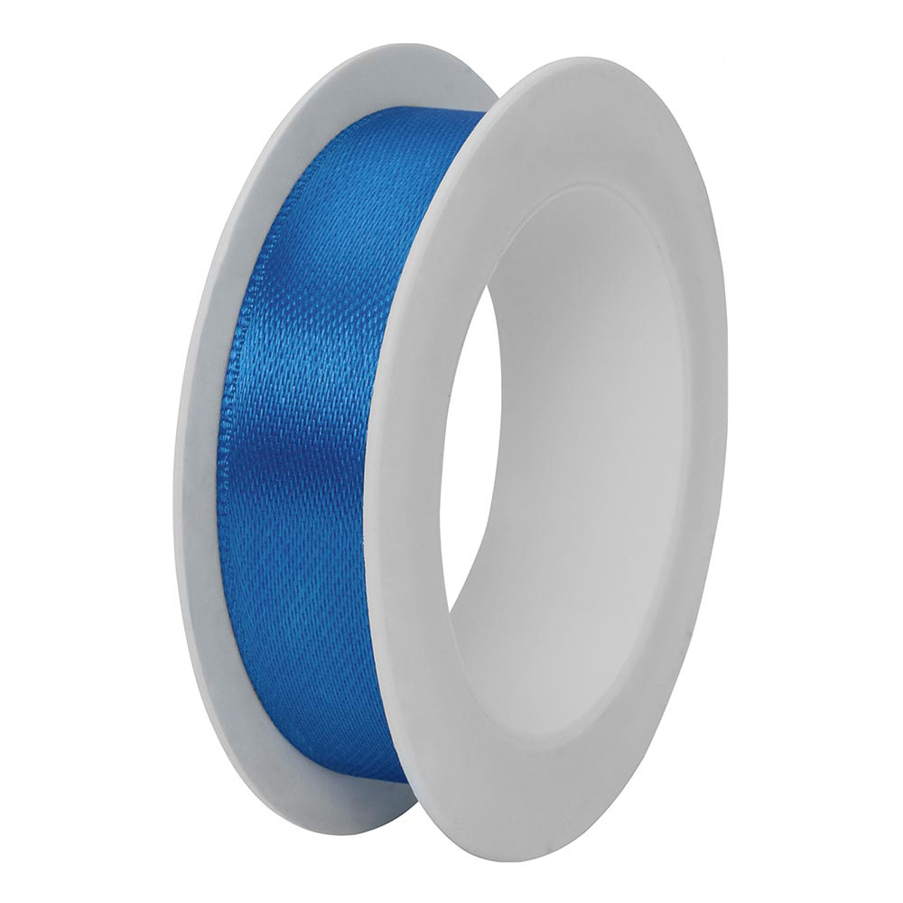Satin ribbon 15mmx3m blue dark