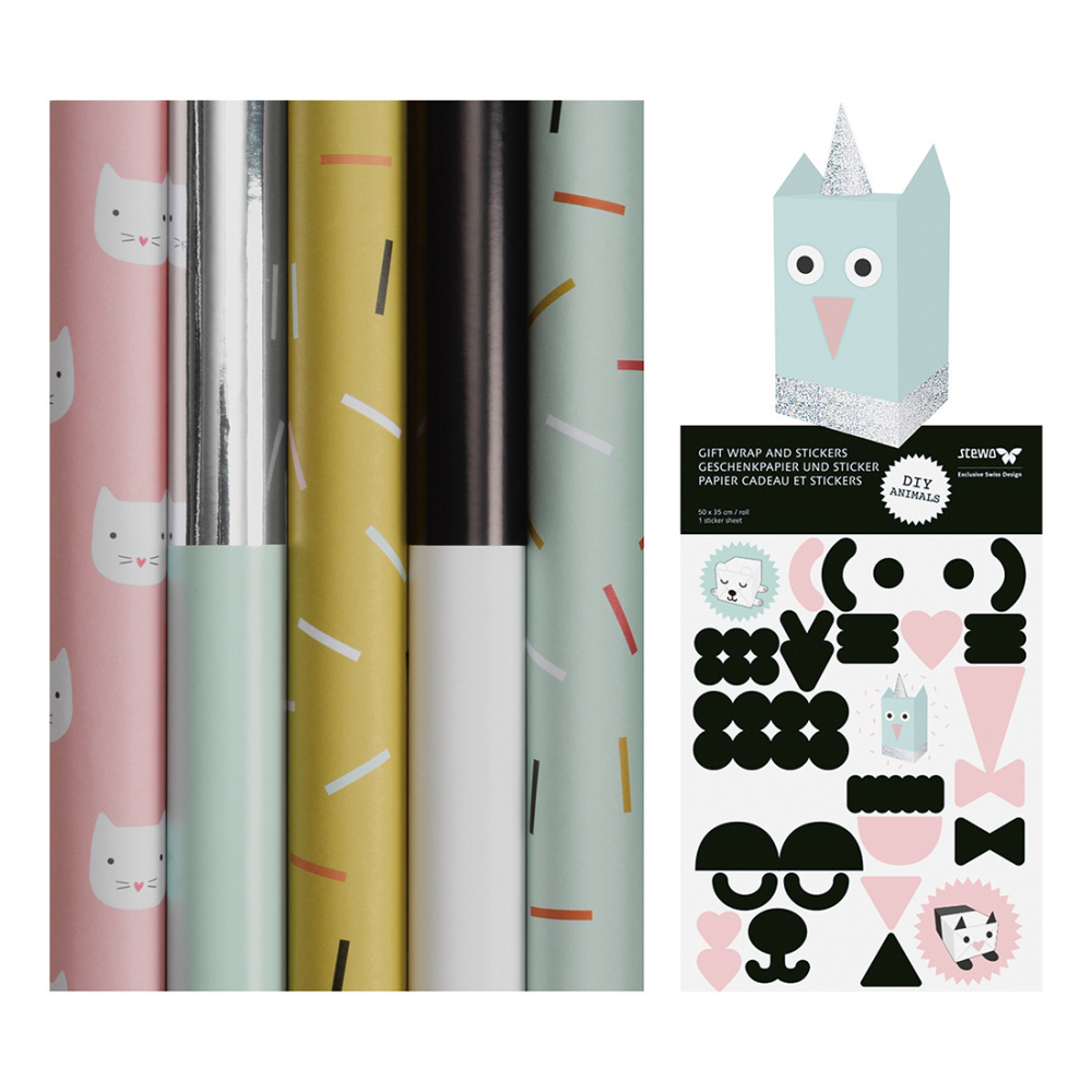 Wrapping paper assortment „Lulu“ 
