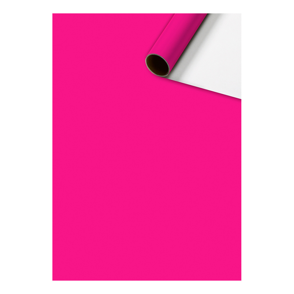 Geschenkpapier „Uni Plain“ 70 x 200 cm pink