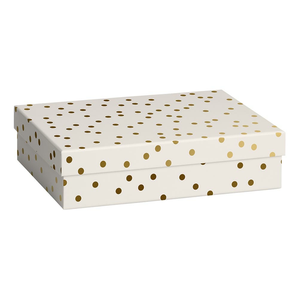 Geschenkbox "Coco" 16,5x24x6cm beige