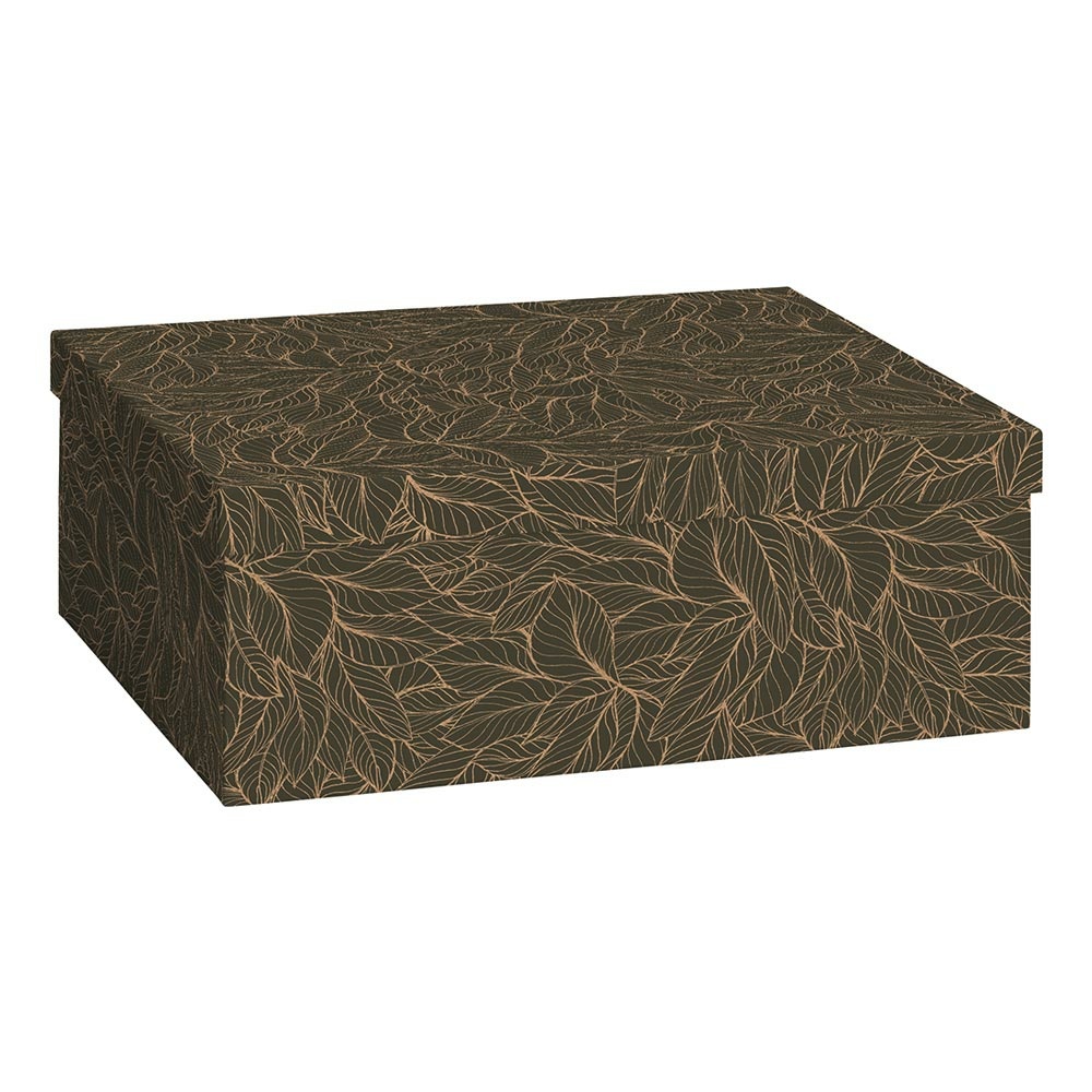 Gift box "Naha" A4+ grey dark