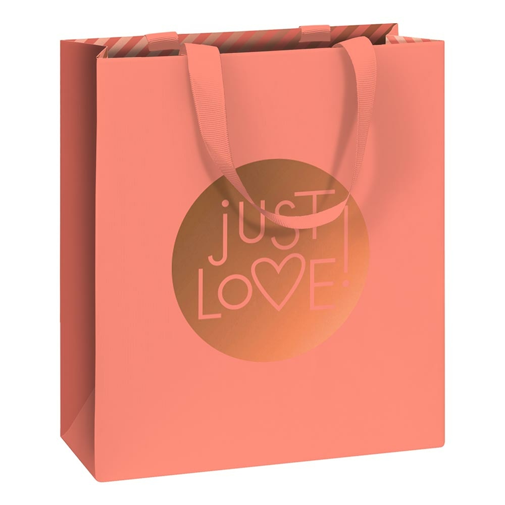 Gift bag „Amita“ 18x8x21cm rose