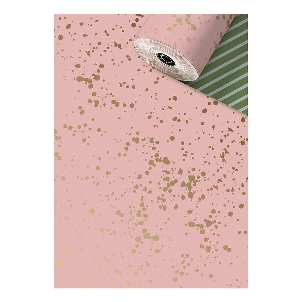 Geschenkpapier „Sprenkel“ 0,30x250m rosa